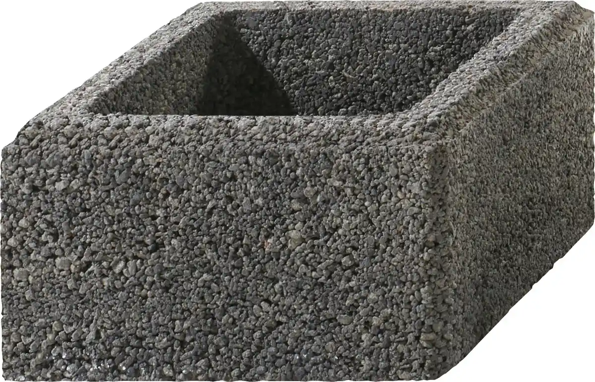 Bild 1 von Primaster Pfeilerstein Garten 37,5 x 37,5 x 20 cm grau anthrazit nuanciert