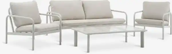 Bild 1 von Lounge-Set TEGLUM 5Pers. beige