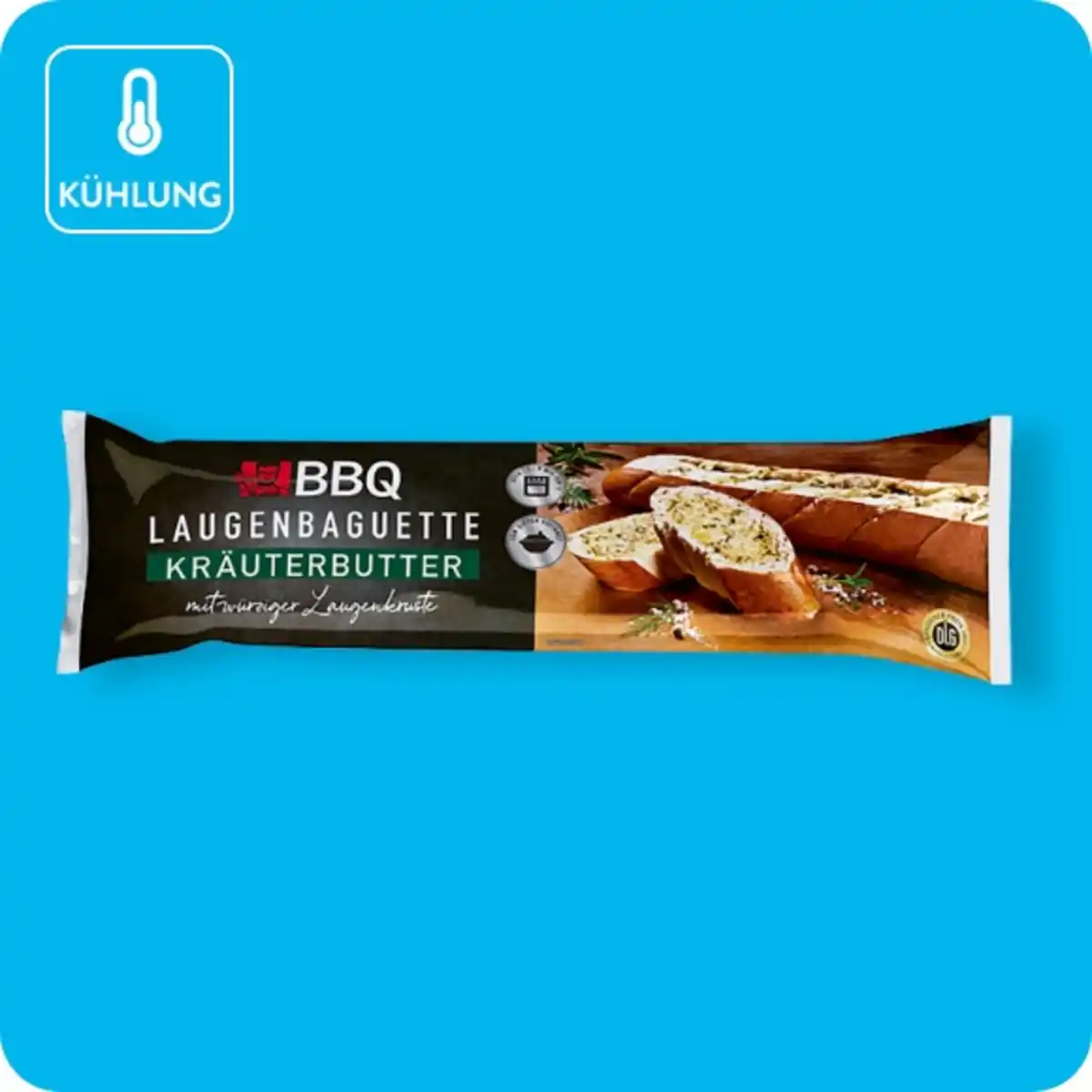 Bild 1 von BBQ Laugen- oder Landbaguette, Verschiedene Sorten (einige vegetarisch)