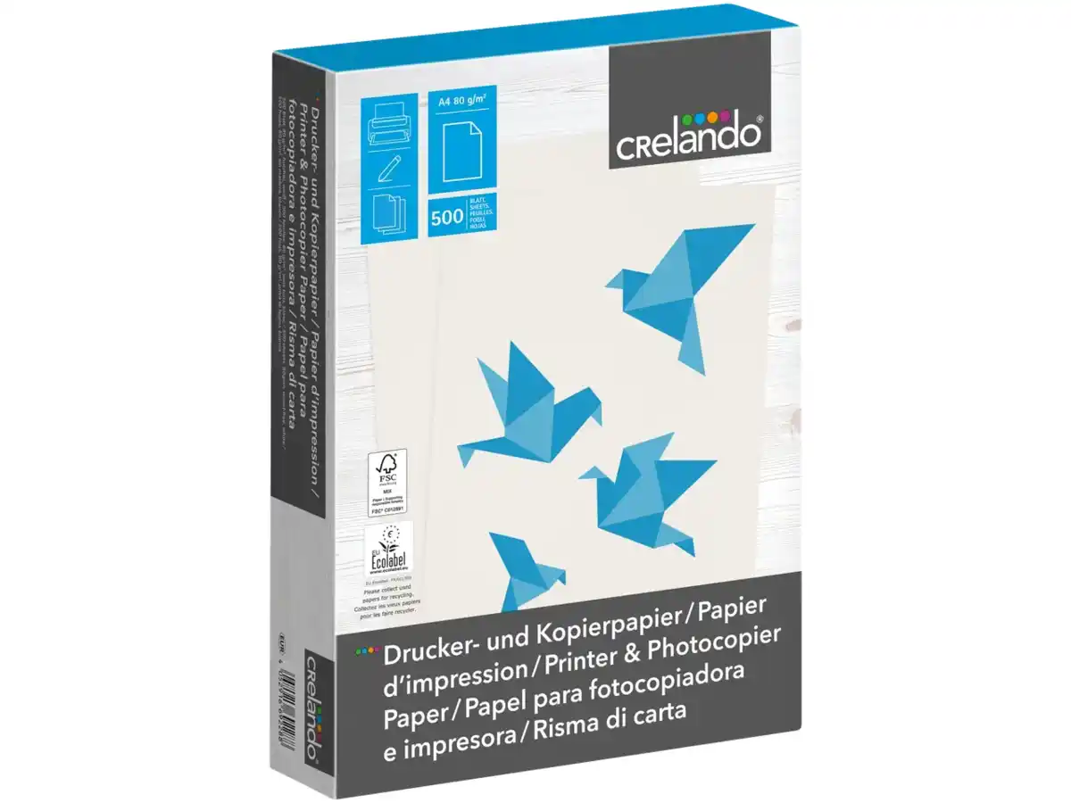 Bild 1 von Crelando® Drucker- und Kopierpapier