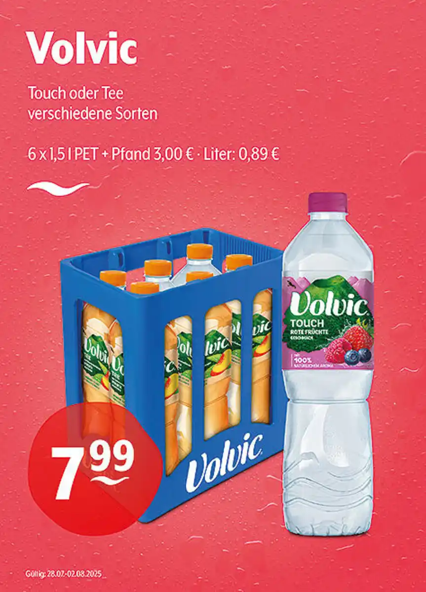Bild 1 von Volvic Touch oder Tee verschiedene Sorten