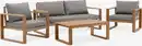 Bild 1 von Lounge-Set LILLEHOLM 4,5Pers. Teakholz