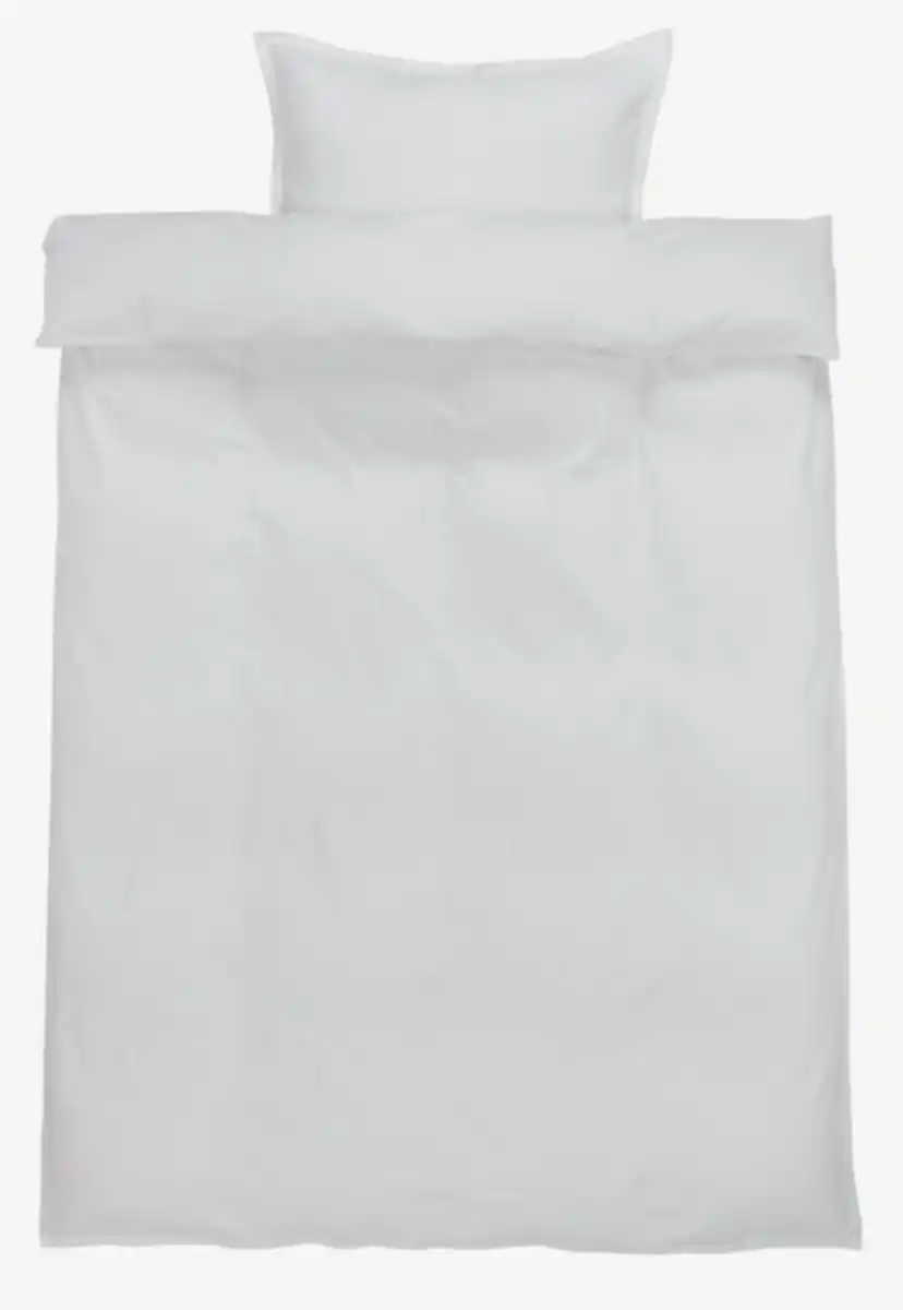 Bild 1 von Satin-Bettwäsche INGEBORG 135x200 weiß