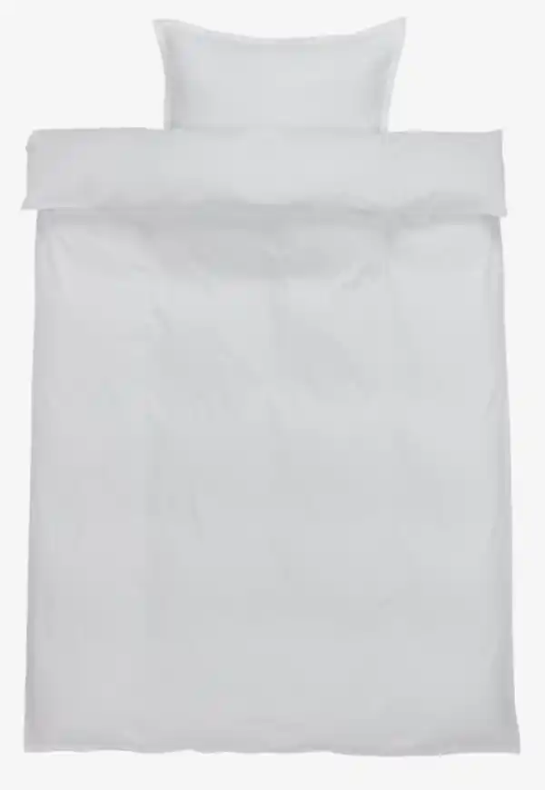 Bild 1 von Satin-Bettwäsche INGEBORG 135x200 weiß