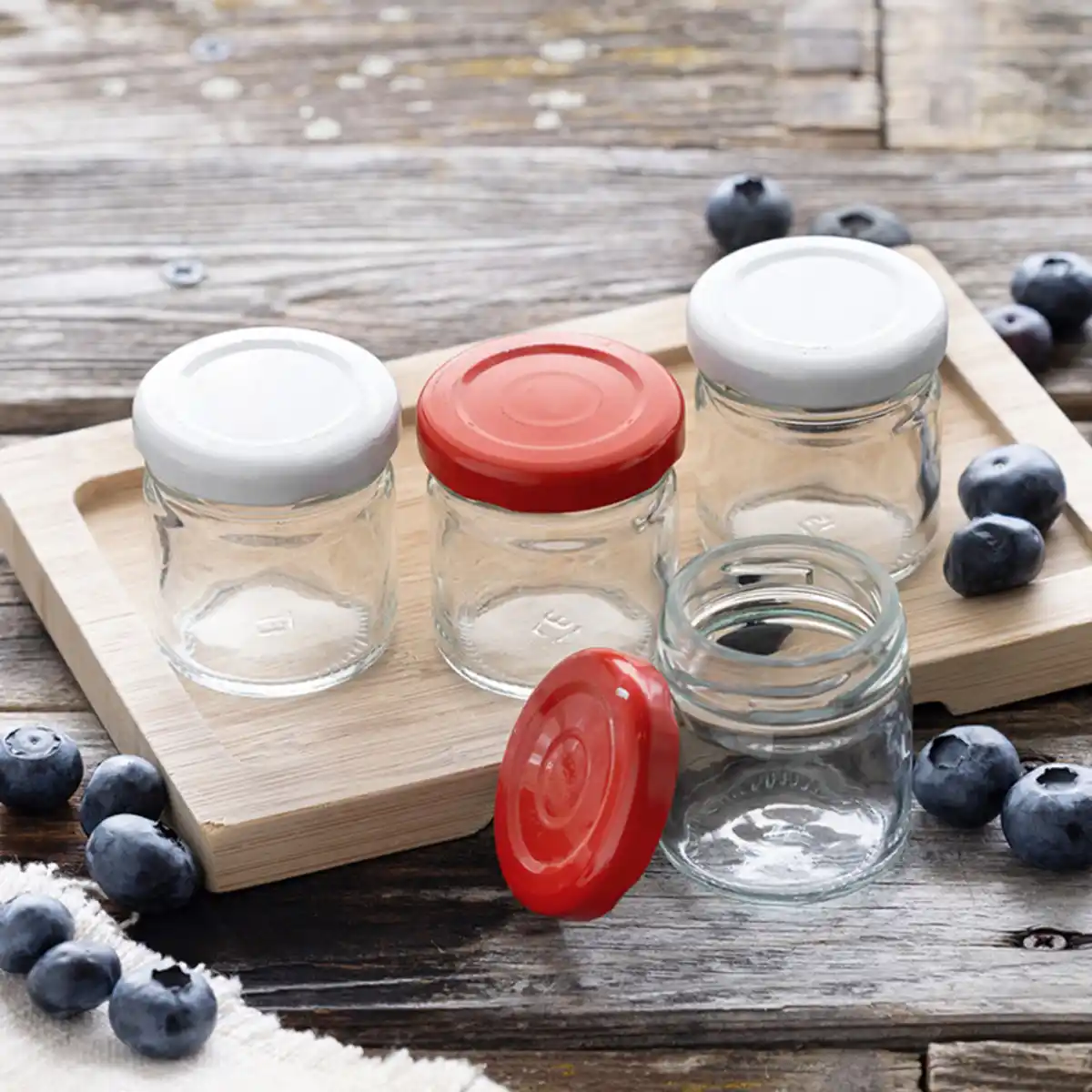 Bild 1 von JAR&MORE Einmachglas Mini / Klein 4er-Set