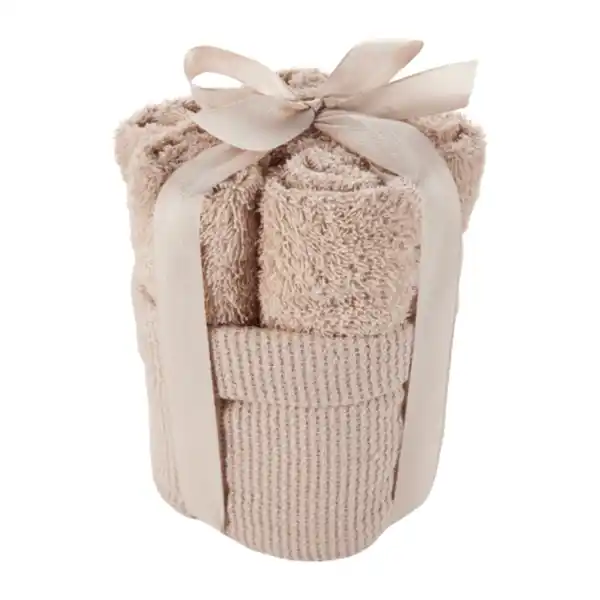 Bild 4 von NOVITESSE Gästetücher im Aufbewahrungskorb