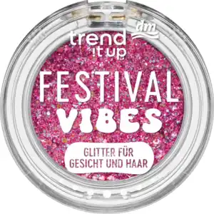 trend !t up Glitter Topper Festival Vibes 040 Rosa