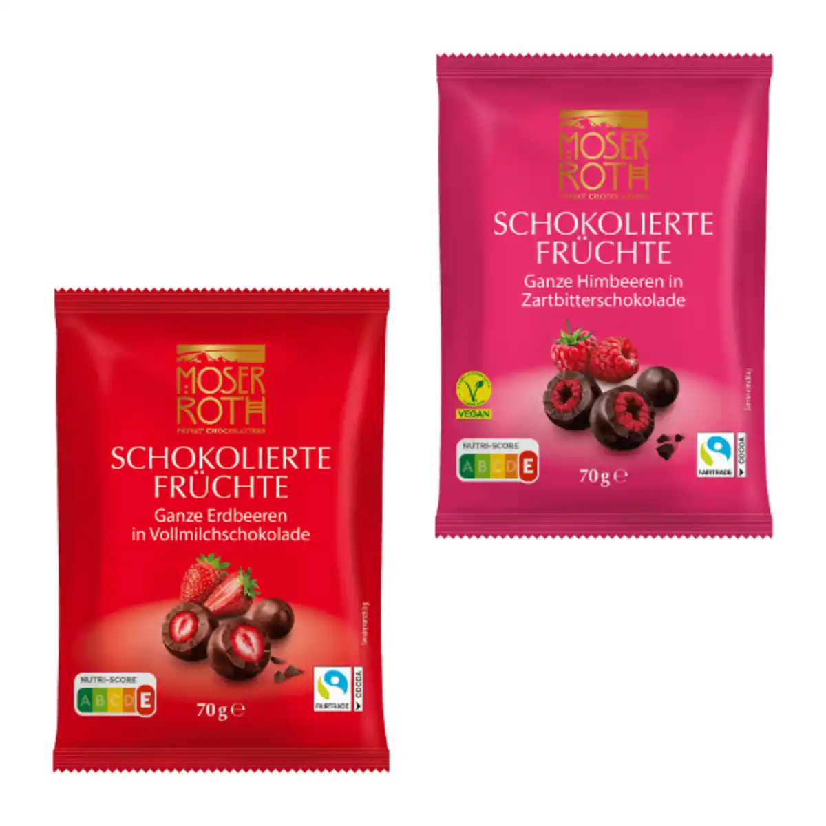 Bild 1 von MOSER ROTH Schokolierte Früchte 70g