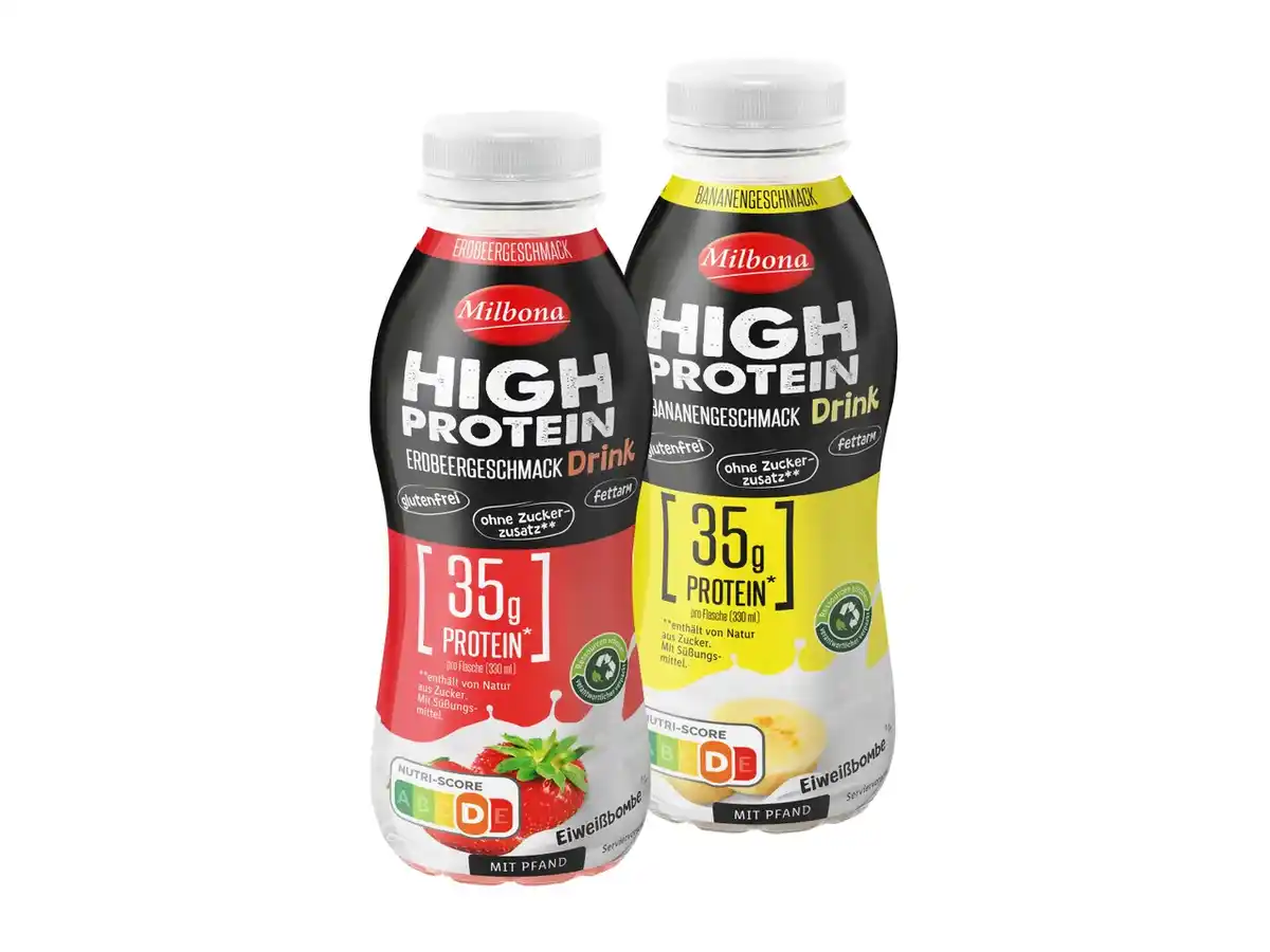 Bild 1 von Milbona High Protein Drink,  350 g