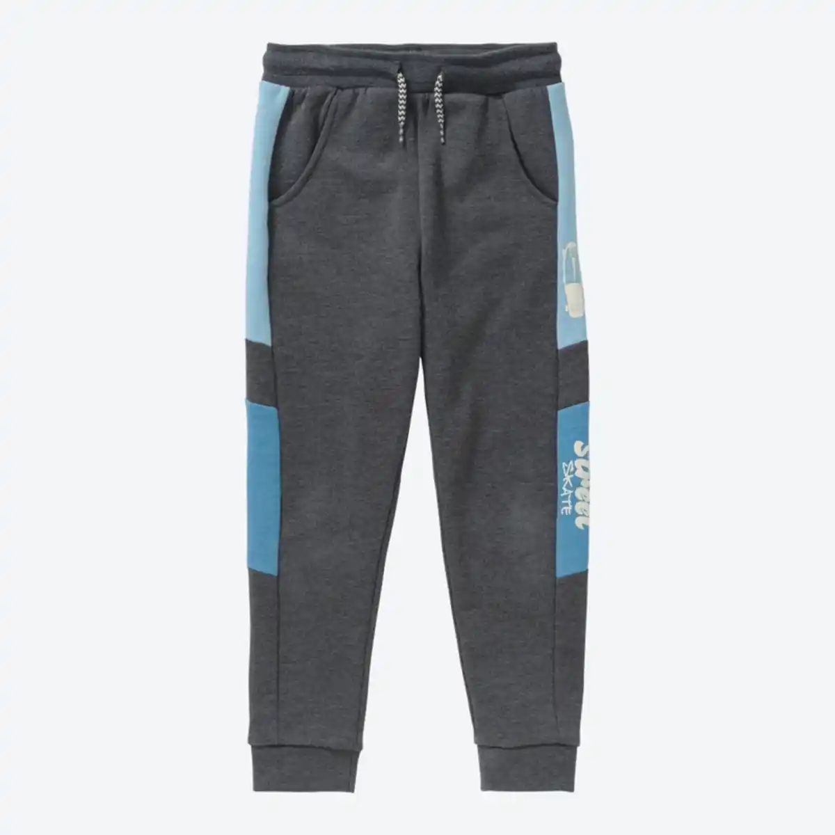 Bild 2 von Kinder-Jungen-Jogginghose in Mélange-Optik