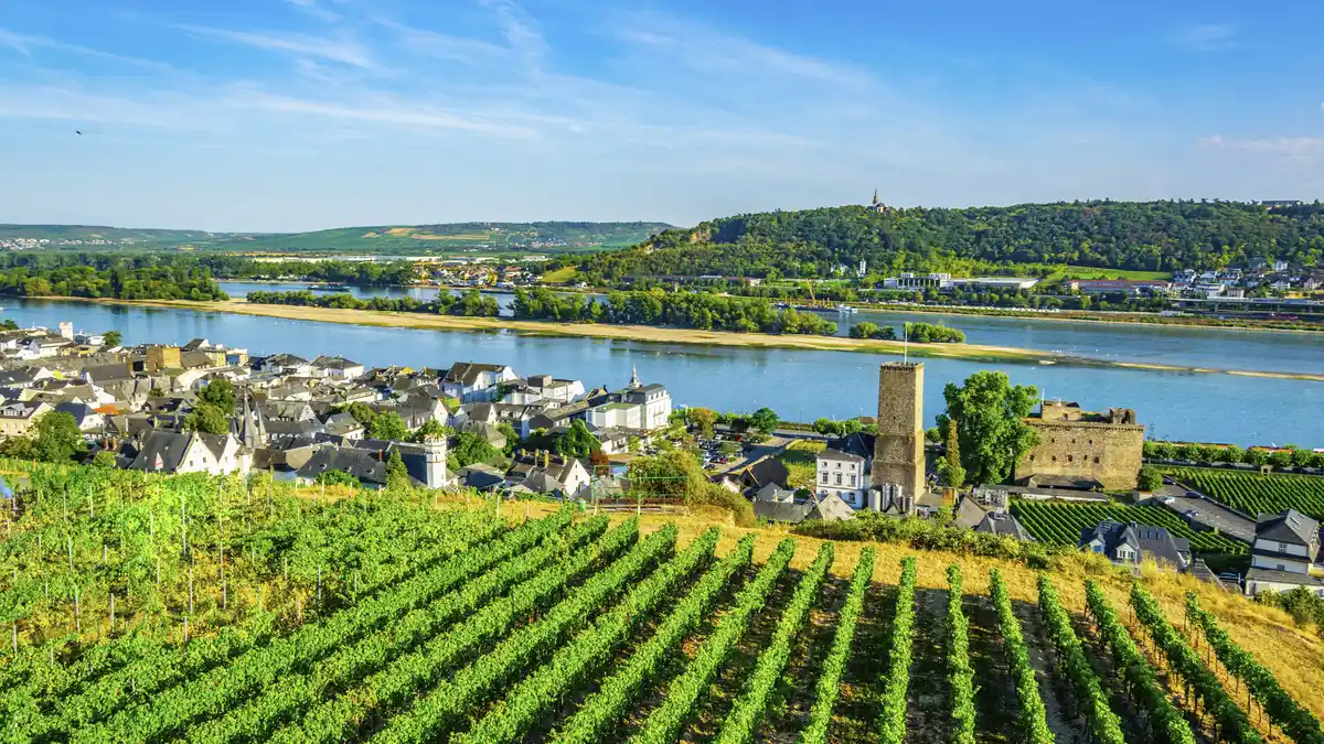 Bild 1 von Hessen – Rheingau – Rüdesheim – 4*Rheinhotel Rüdesheim