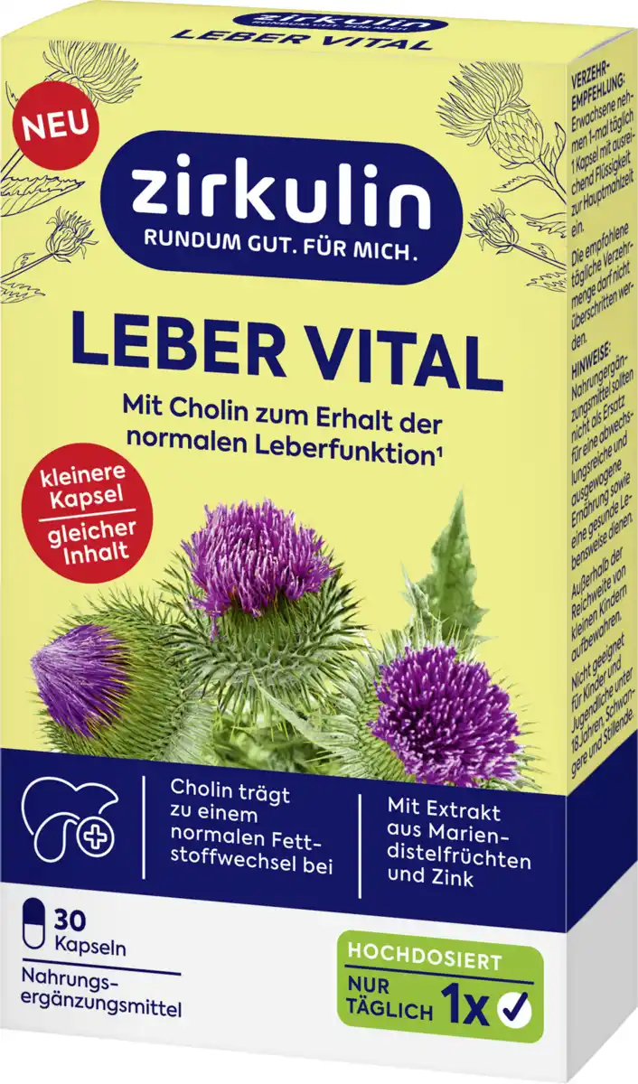 Bild 2 von Zirkulin Leber Vital hochdosiert
