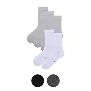 UP2FASHION BASICS Damen-/Herren-Socken 5er-Pack