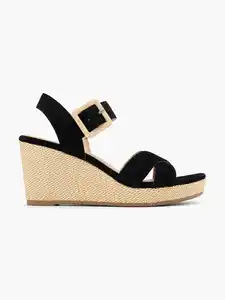 5th Avenue Leder Keilsandalette