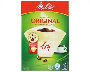 Melitta Kaffefilter Größe 1x4