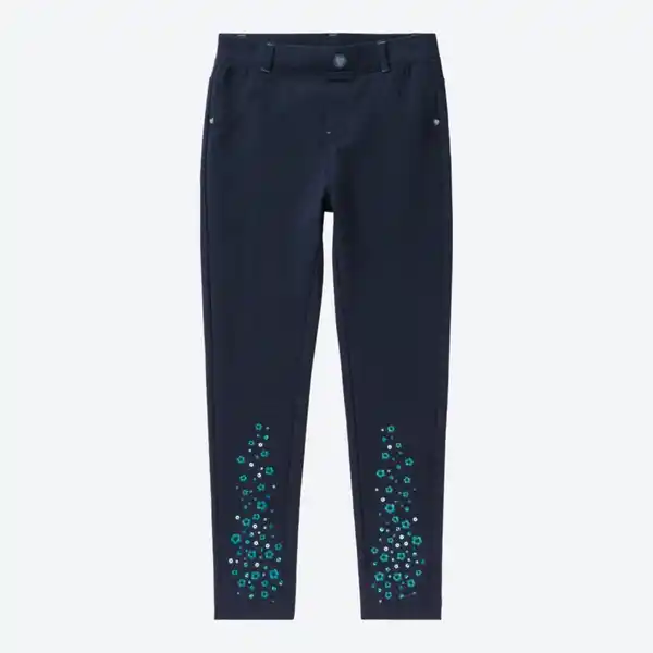 Bild 4 von Kinder-Mädchen-Sweatleggings mit Stickerei