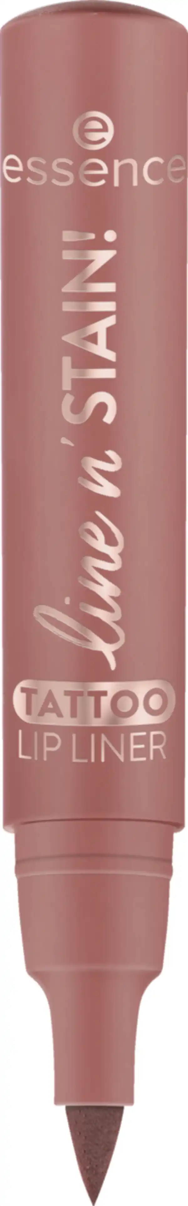 Bild 3 von essence line n' STAIN! TATTOO LIP LINER 02 Must Have Brown, 2,5 ml