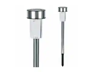novooo Lampe Solar 1LED Edelst.H=36,5cm