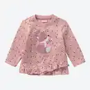 Bild 3 von Baby-Mädchen-Sweatshirt mit Rüschen