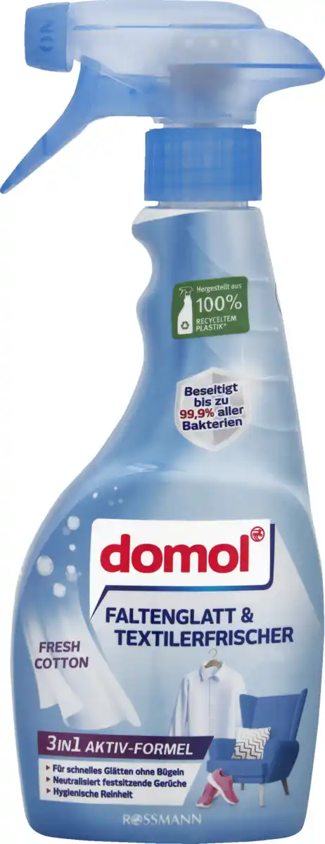 Bild 1 von domol Faltenglatt & Textilerfrischer, 500 ml