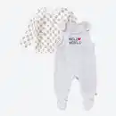 Bild 3 von Baby-Newborn-Strampler-Set in niedlichem Design, 2-teilig