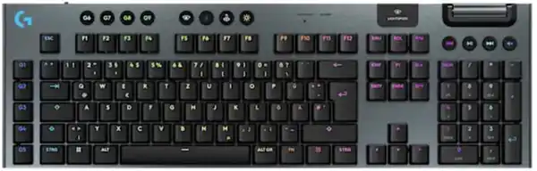 Bild 1 von G915 X Lightspeed Tactile (DE) Kabellose Gaming Tastatur schwarz