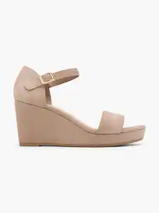 5th Avenue Leder Keilsandalette