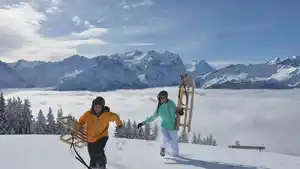 Eigene Anreise Schweiz - Berner Oberland: Winterurlaub im 4-Sterne-Hotel Alpbach in Meiringen