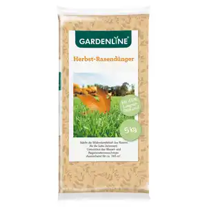 GARDENLINE Herbst-Rasendünger 5 kg