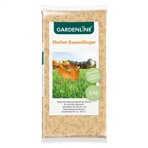 Bild 1 von GARDENLINE Herbst-Rasendünger 5 kg