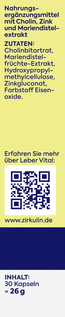 Bild 4 von Zirkulin Leber Vital hochdosiert