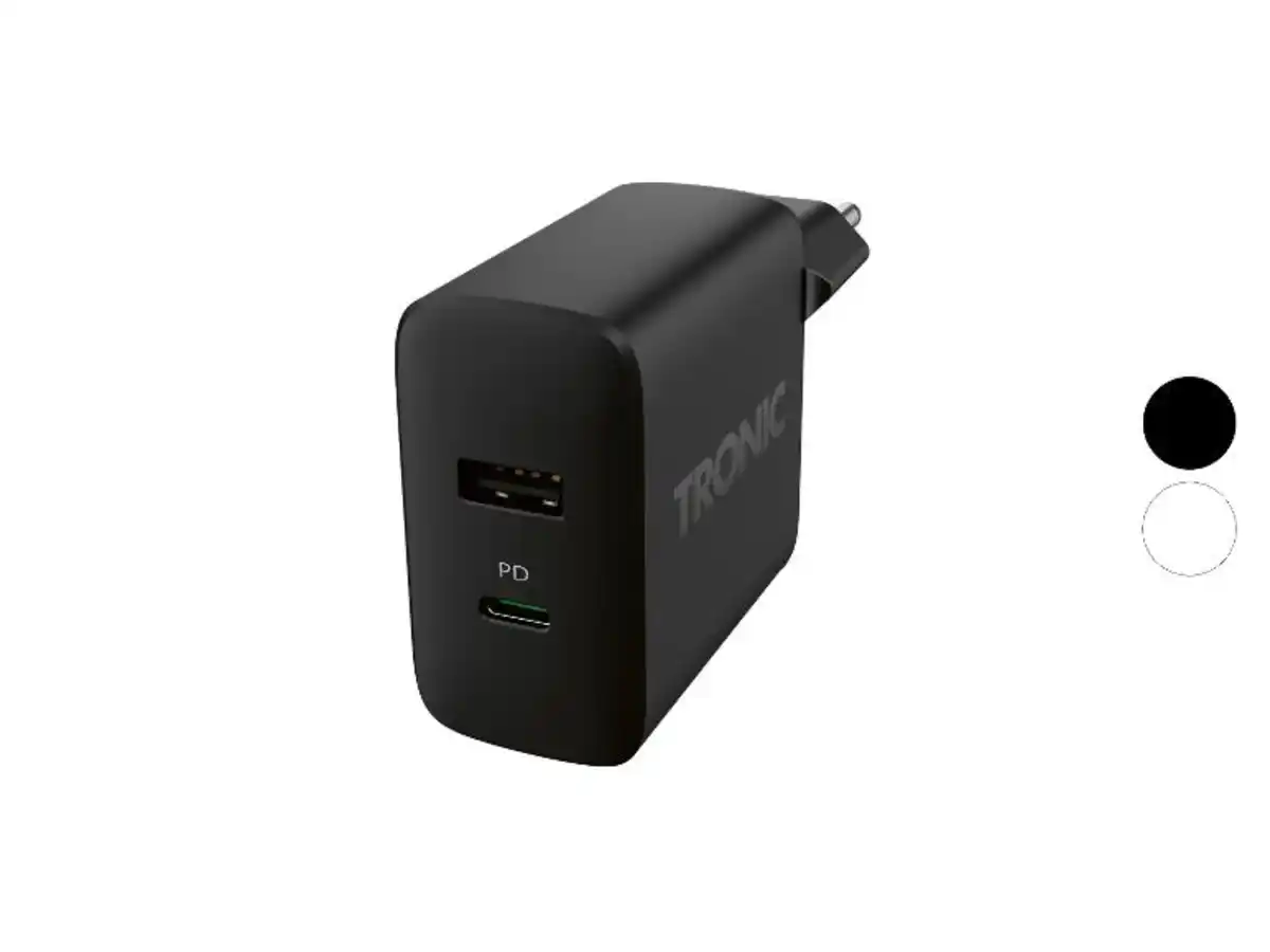 Bild 1 von TRONIC® Dual-USB-Ladegerät, mit Power Delivery