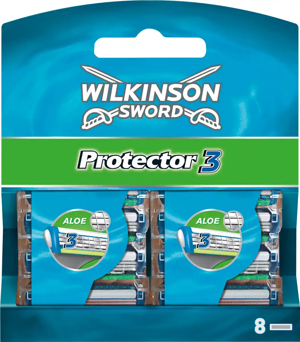 Bild 1 von WILKINSON SWORD Rasierklingen Protector 3, 8 Stk