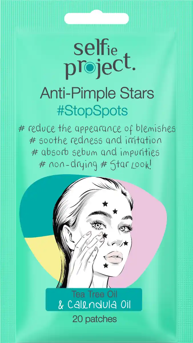 Bild 1 von Selfie Project Anti-Pickel Sterne #StopSpots