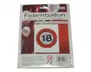 Bild 1 von Folienballon 18 Verkehrsschild, Ø=45cm