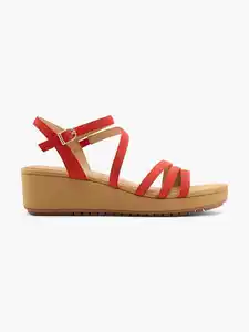 5th Avenue Leder Keilsandalette