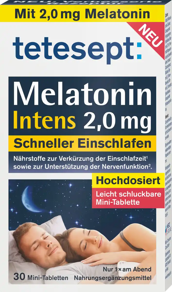 Bild 1 von tetesept Melatonin Intens, 8.4 g