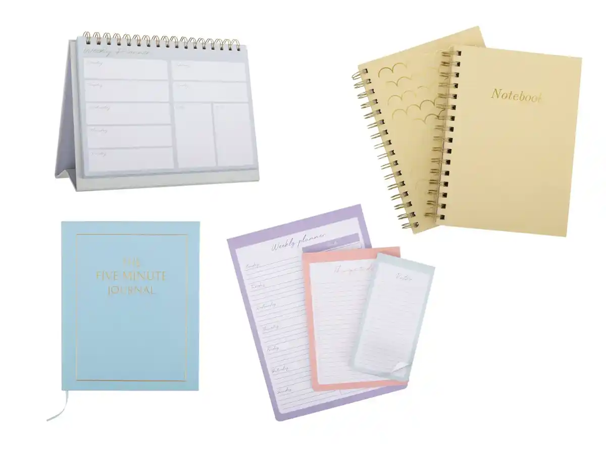 Bild 1 von Crelando® Notizbuch/Tagebuch/Wochenplaner/Planungsblöcke,  80 Blatt