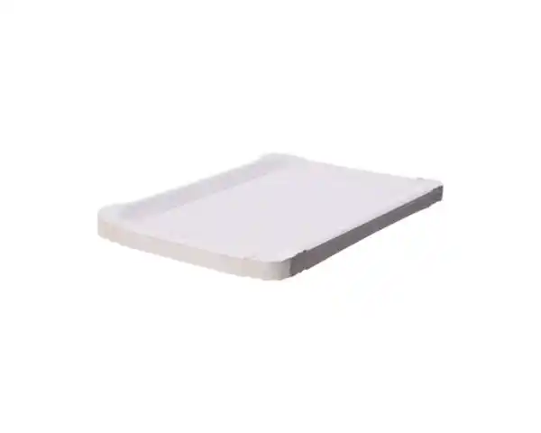 Bild 1 von Heku Pappteller eckig 17 x 23 cm kompostierbar weiß 20er