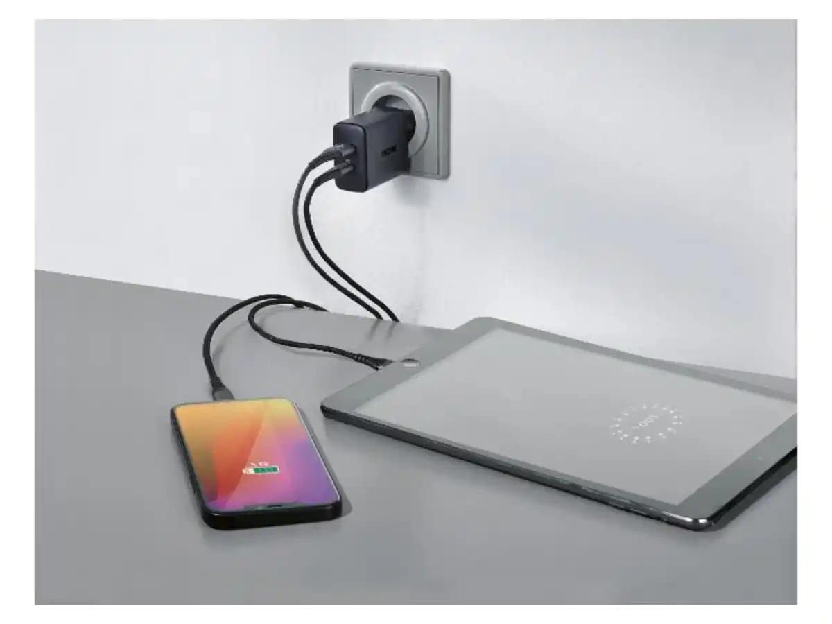 Bild 2 von TRONIC® Dual-USB-Ladegerät, mit Power Delivery