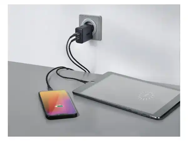Bild 2 von TRONIC® Dual-USB-Ladegerät, mit Power Delivery