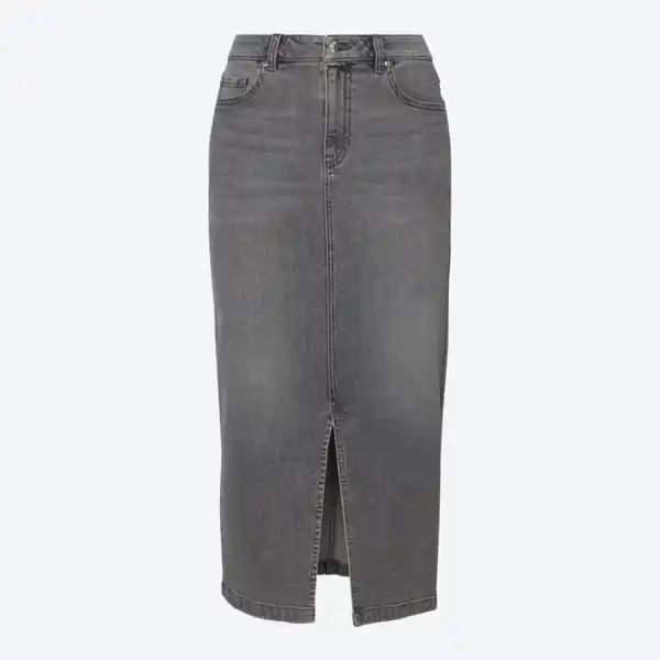 Bild 2 von Damen-Jeansrock mit Schlitz