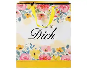 Geschenktüte A4, Blumen