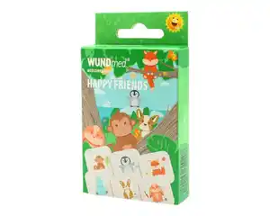 WUNDmed®  Kinderplfaster 10er Happy Friends