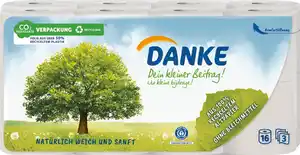 DANKE Toilettenpapier Recycling 3-lagig, 2400 Stk