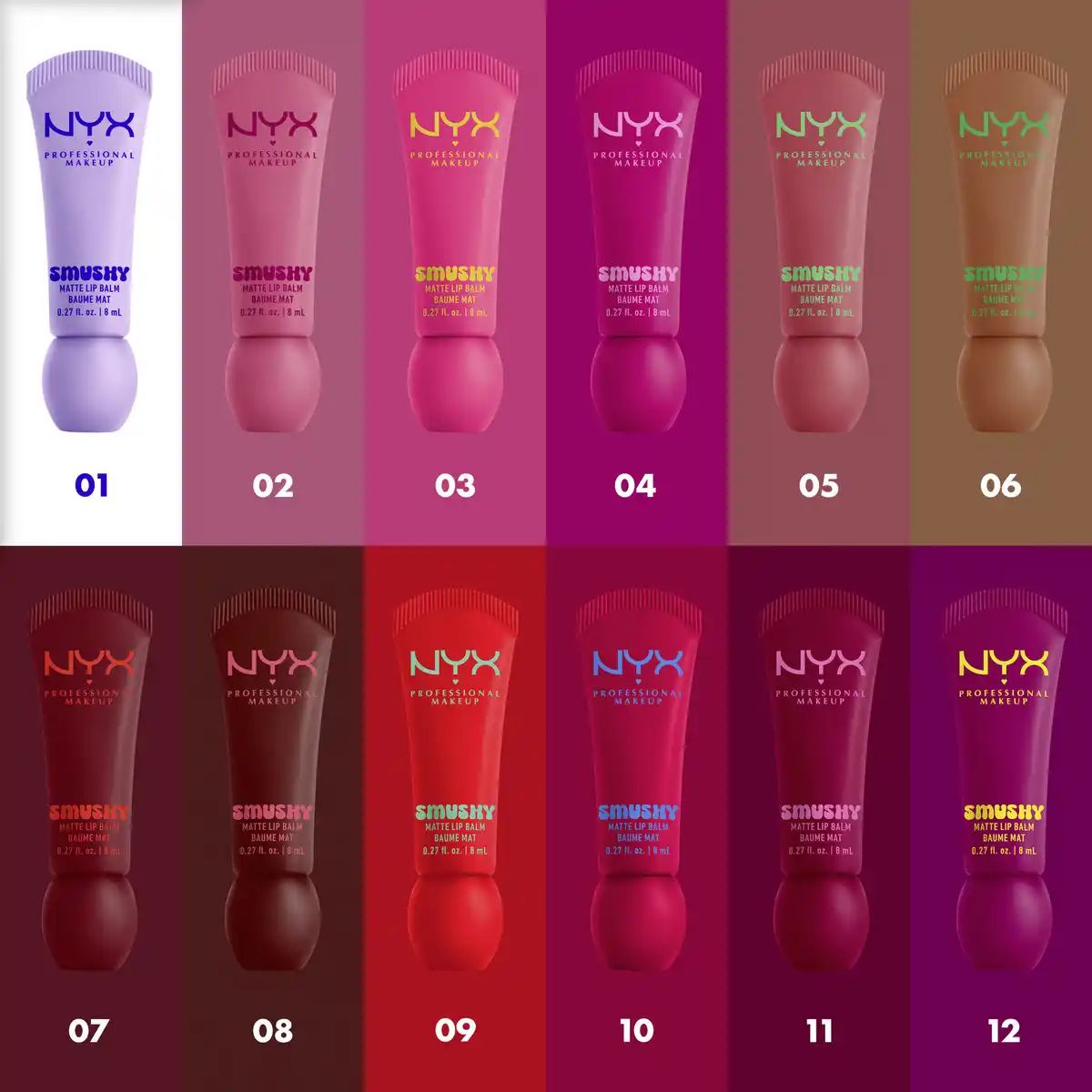 Bild 4 von NYX Professional MakeUp Smushy Matte Lip Balm 02 Swipe Sesh, 8 ml
