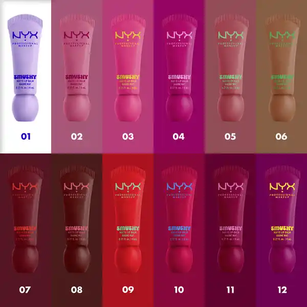 Bild 4 von NYX Professional MakeUp Smushy Matte Lip Balm 02 Swipe Sesh, 8 ml