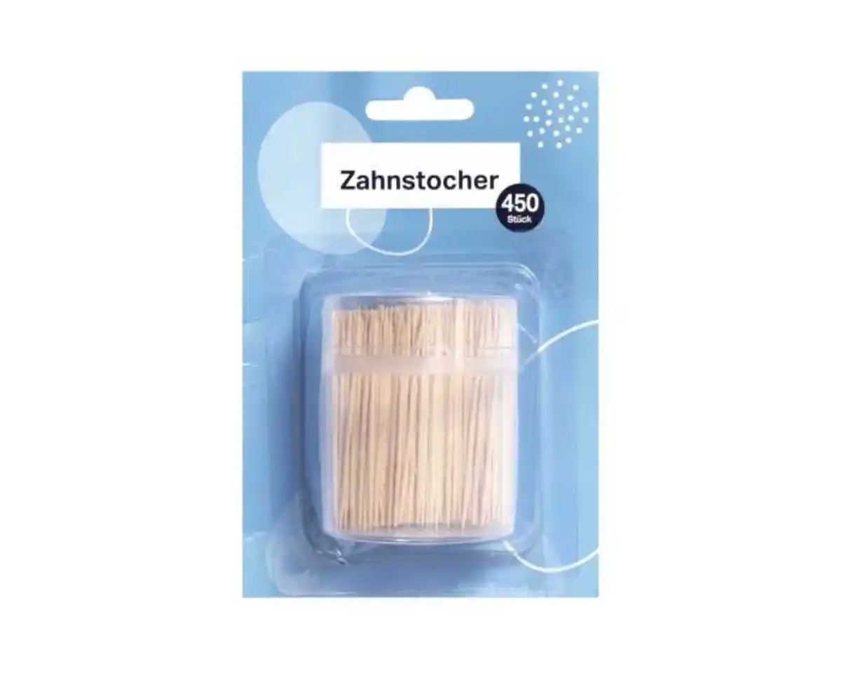 Bild 1 von novooo Zahnstocher 450Stk. Spenderdose