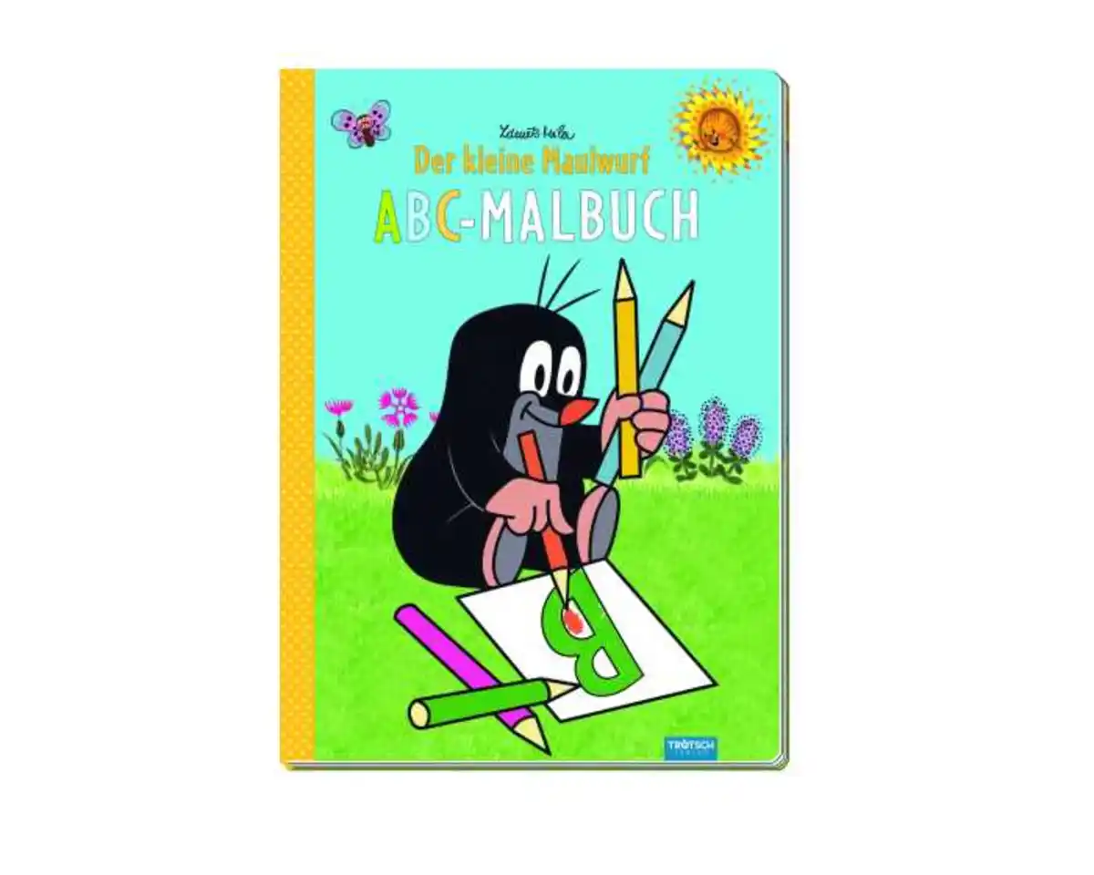 Bild 1 von Trötsch Der kleine Maulwurf ABC-Malbuch 28 Seiten