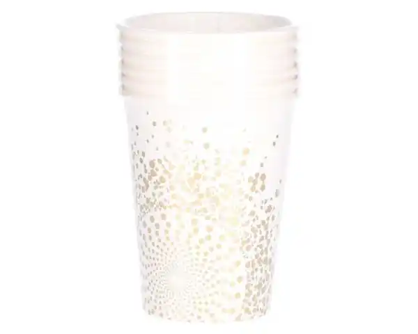 Bild 1 von Trinkbecher 6er, Pappe, gold